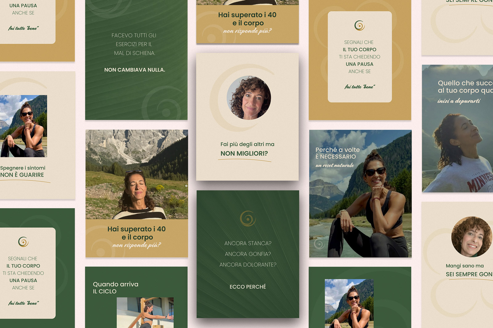 mockup template social equilibrio attivo